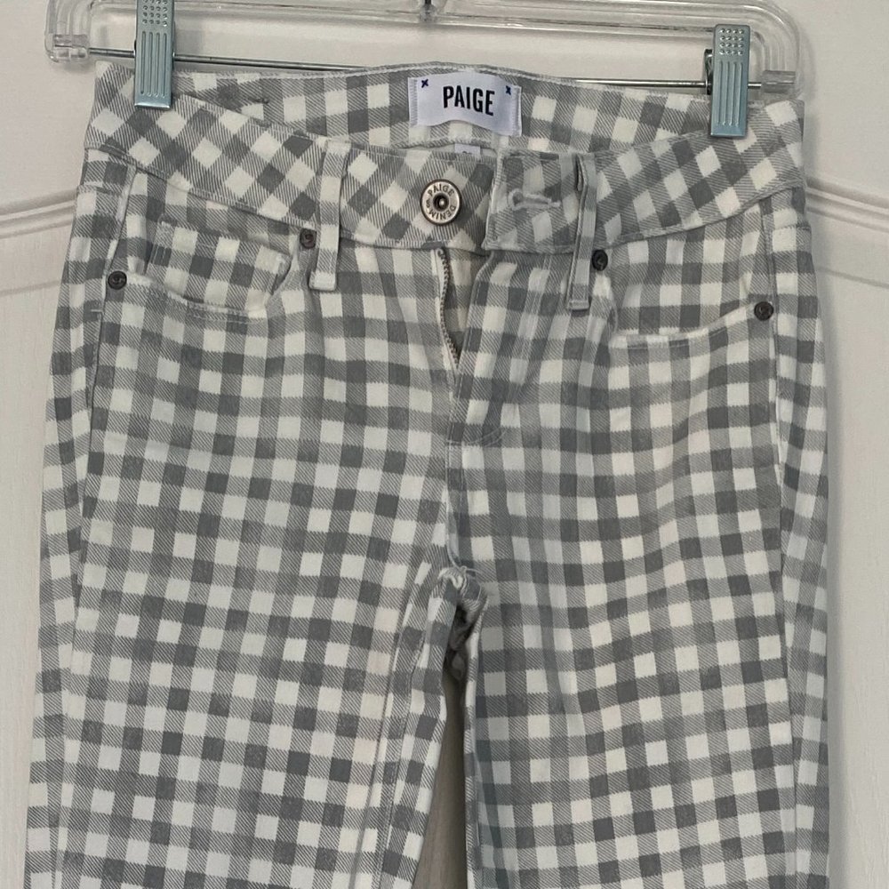 Paige Gingham Verdugo Ankle Pant